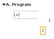 Simple expression copies.